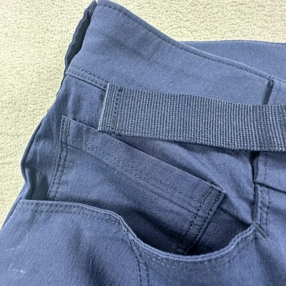 Alaskan Hardgear Pants Womens 8 Long Blue Free Reign Cargo Stretch Workwear - Picture 5 of 15